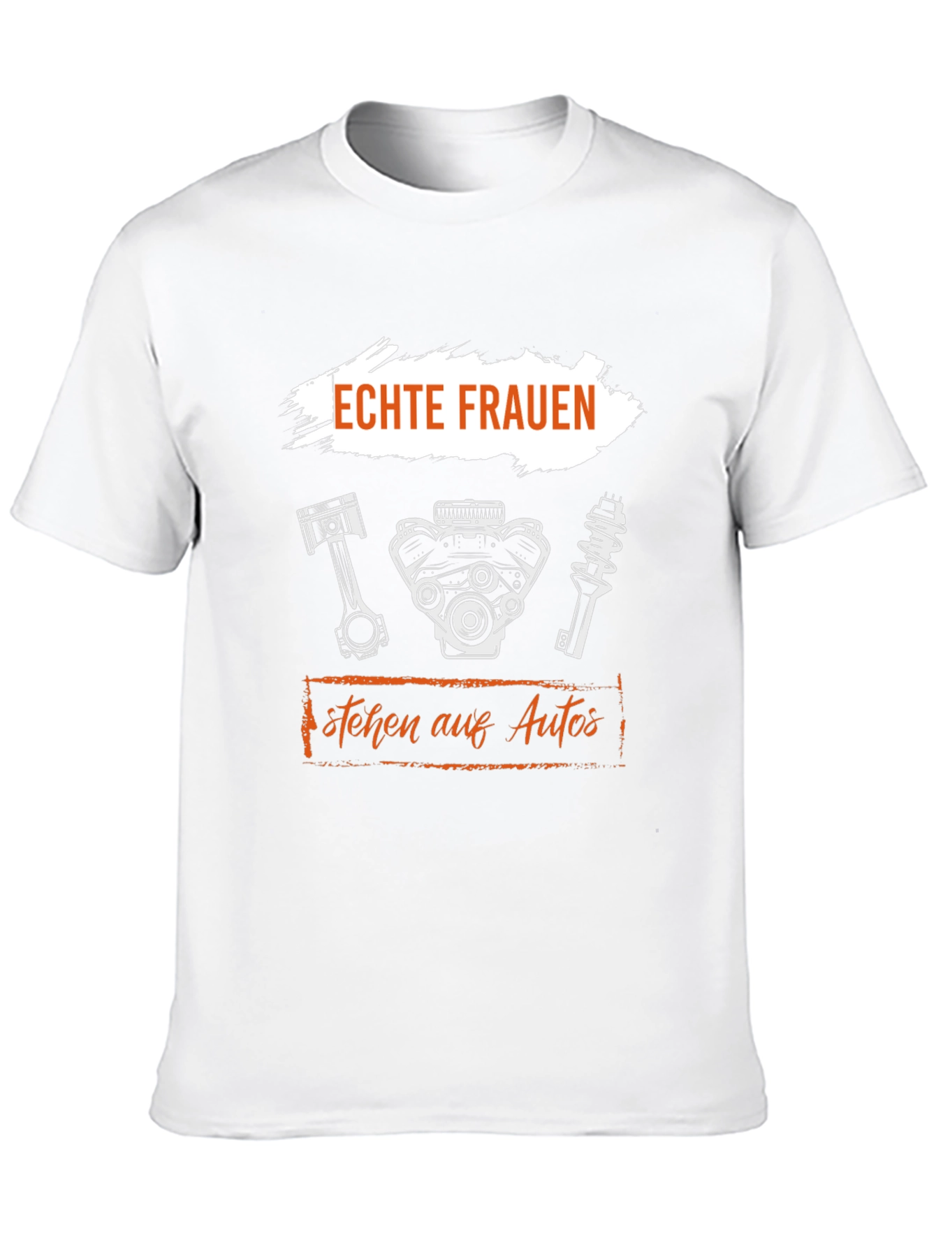 Echte Frauen Autos T-Shirt: Automotive Enthusiast Tee
