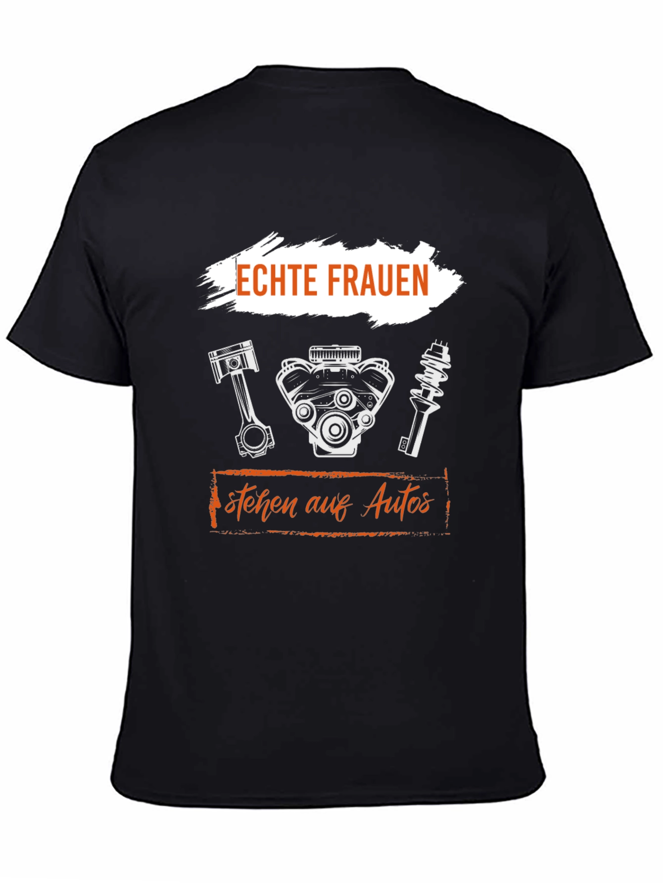 Echte Frauen Autos T-Shirt: Automotive Enthusiast Tee