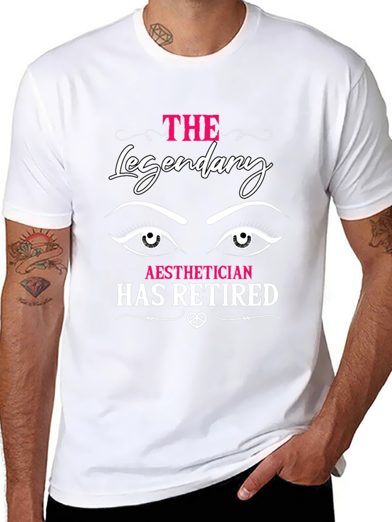 Aesthetician Retirement T-Shirt - Legendary Retiree