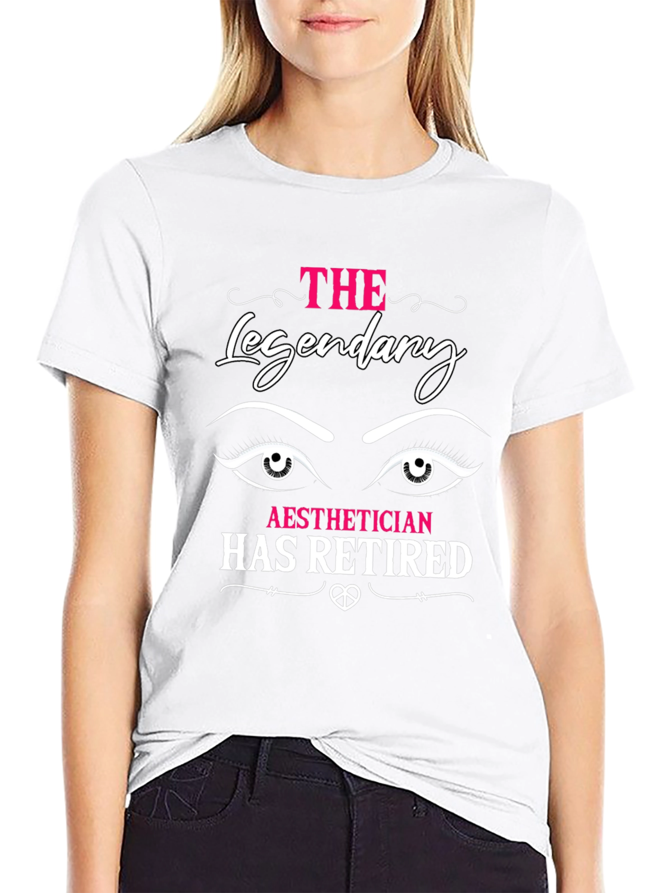 Aesthetician Retirement T-Shirt - Legendary Retiree