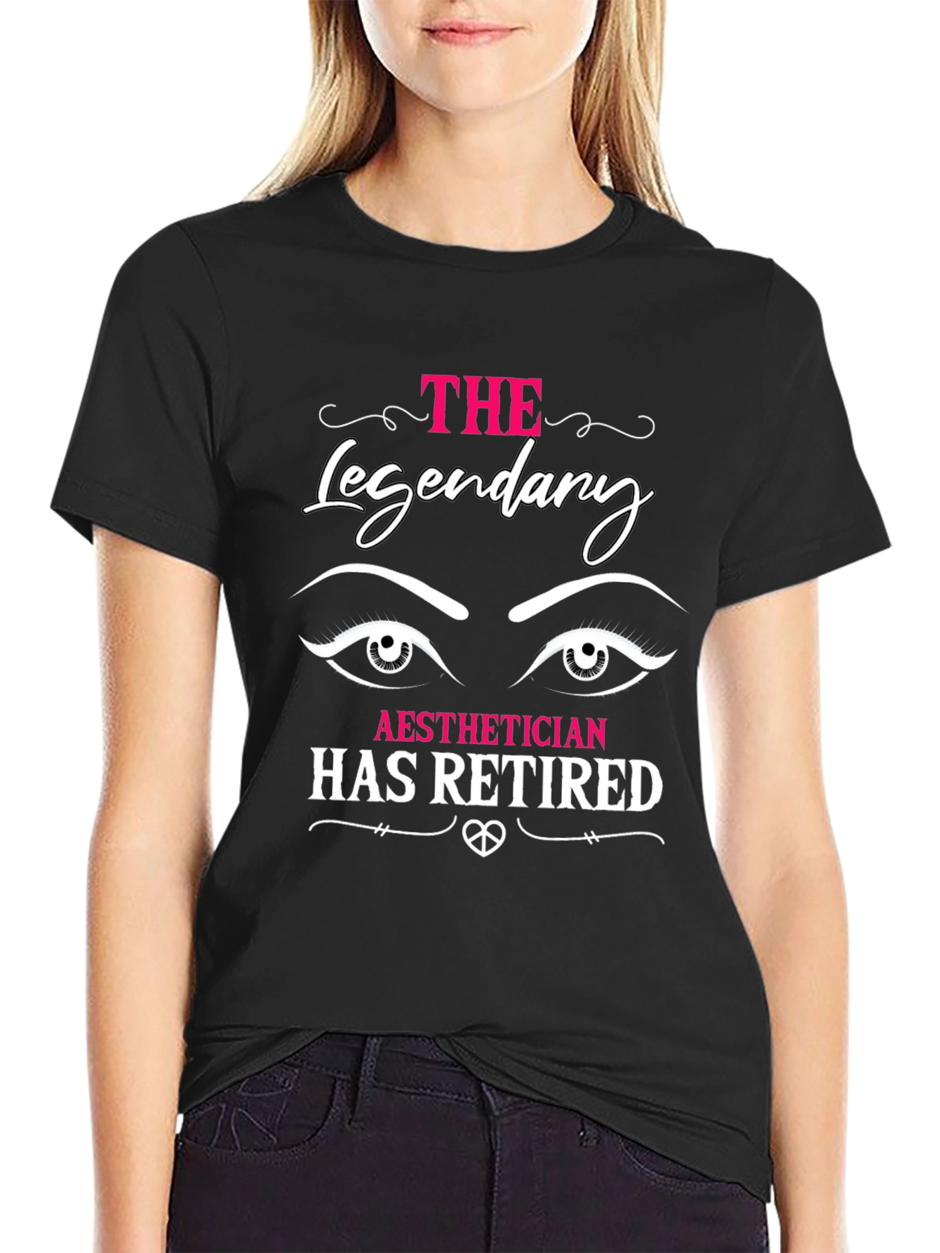 Aesthetician Retirement T-Shirt - Legendary Retiree