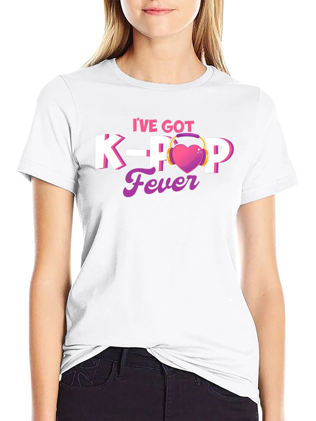 K-Pop Fever Graphic T-Shirt