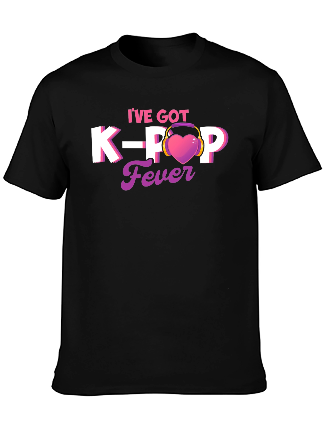 K-Pop Fever Graphic T-Shirt