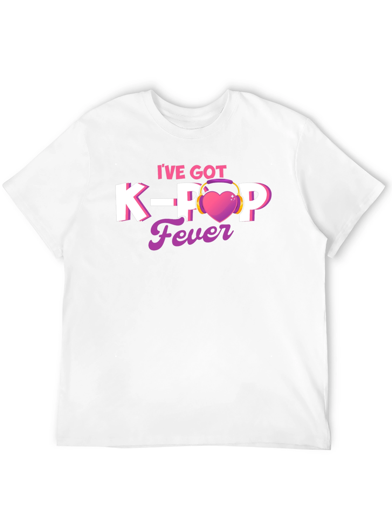 K-Pop Fever Graphic T-Shirt