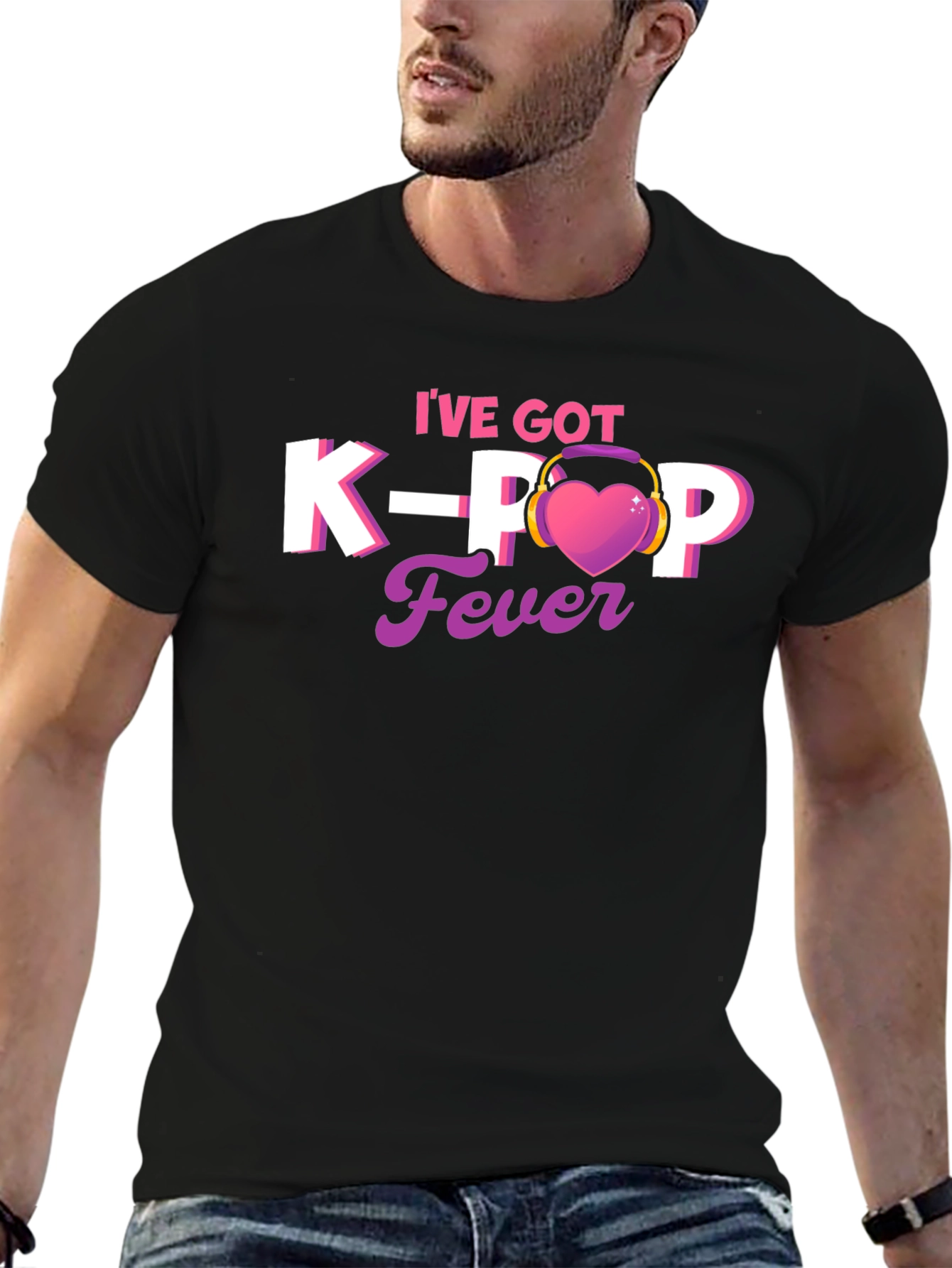 K-Pop Fever Graphic T-Shirt