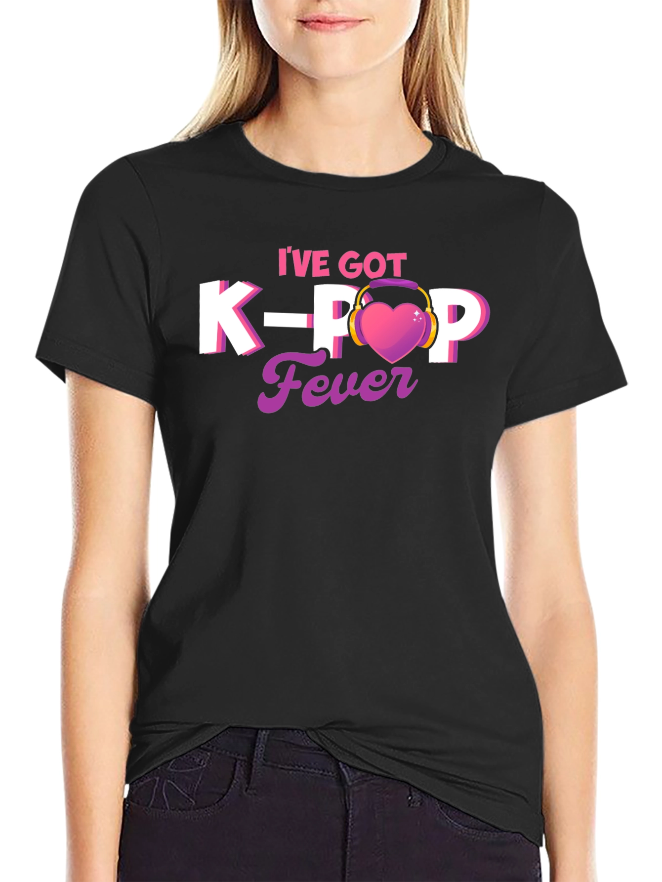K-Pop Fever Graphic T-Shirt