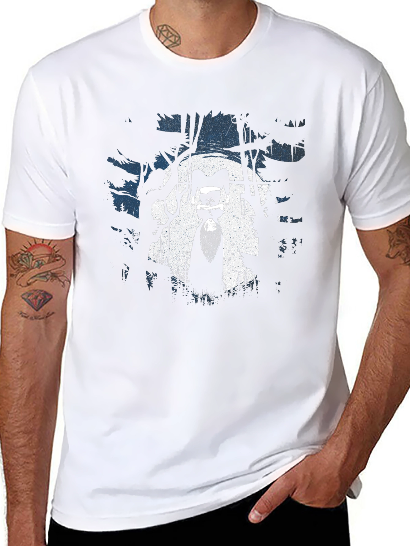 Mystic Forest Graphic Tee - Soft Cotton Blend
