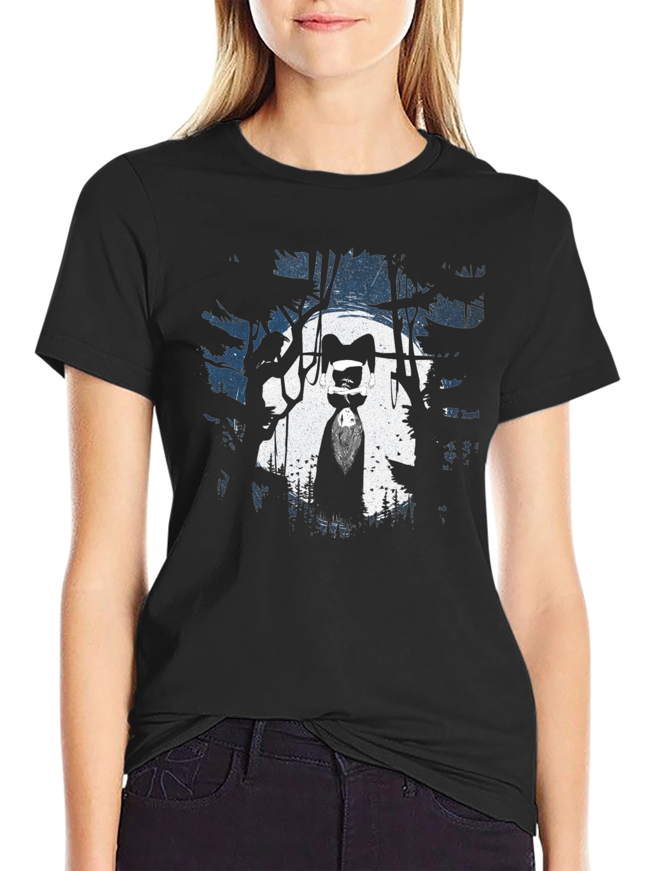 Mystic Forest Graphic Tee - Soft Cotton Blend