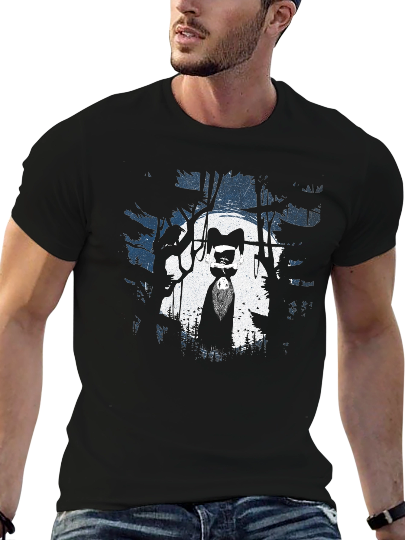 Mystic Forest Graphic Tee - Soft Cotton Blend