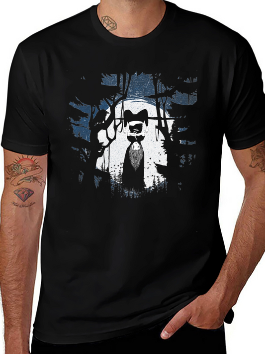 Mystic Forest Graphic Tee - Soft Cotton Blend