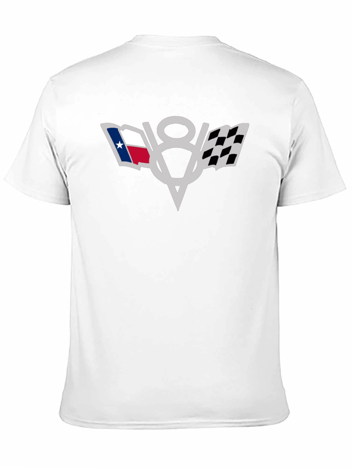 Texas V8 Engine Black T-Shirt