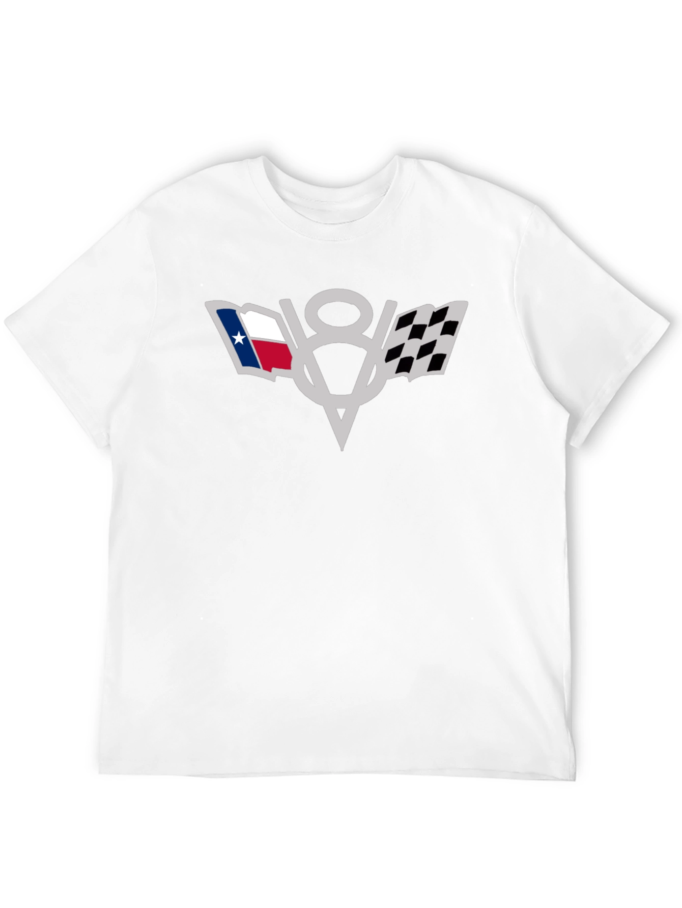 Texas V8 Engine Black T-Shirt
