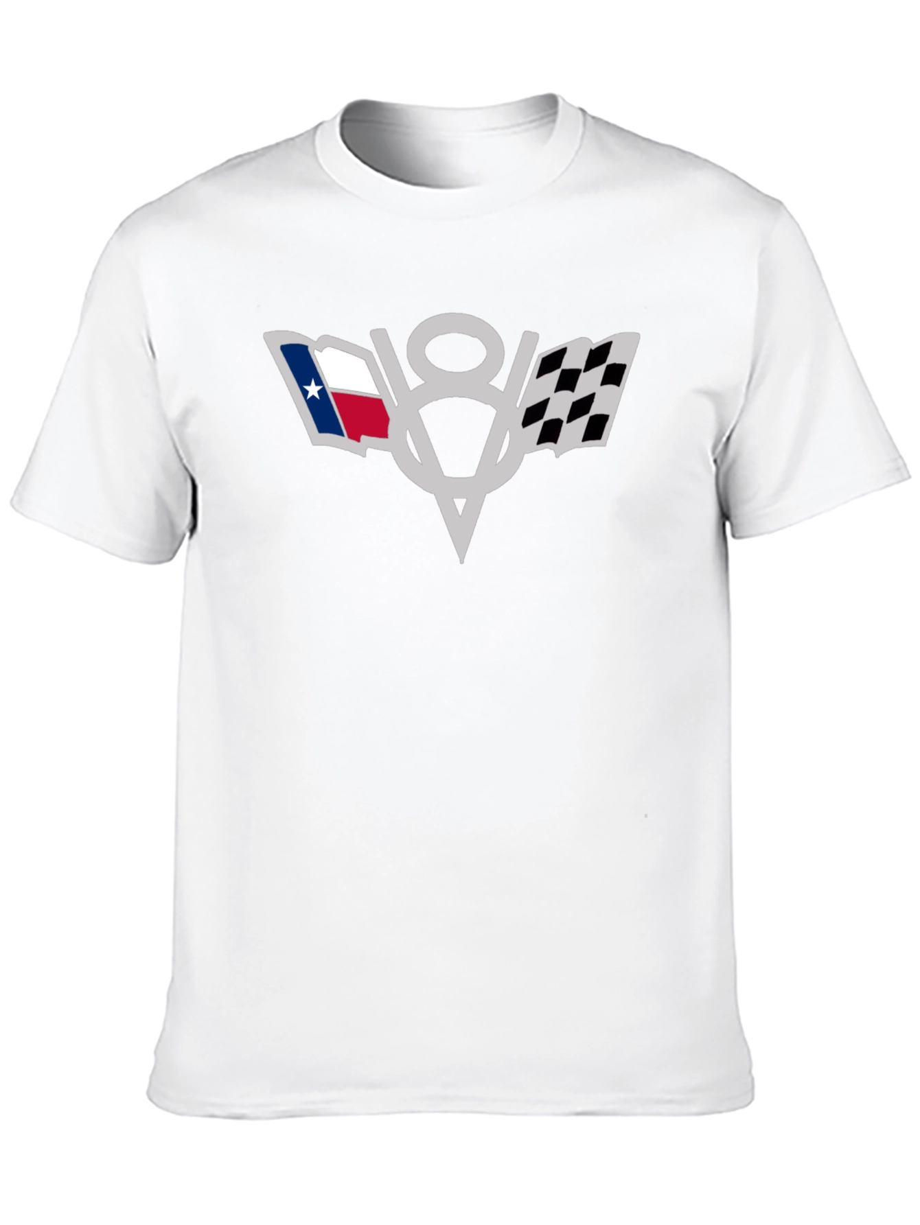 Texas V8 Engine Black T-Shirt