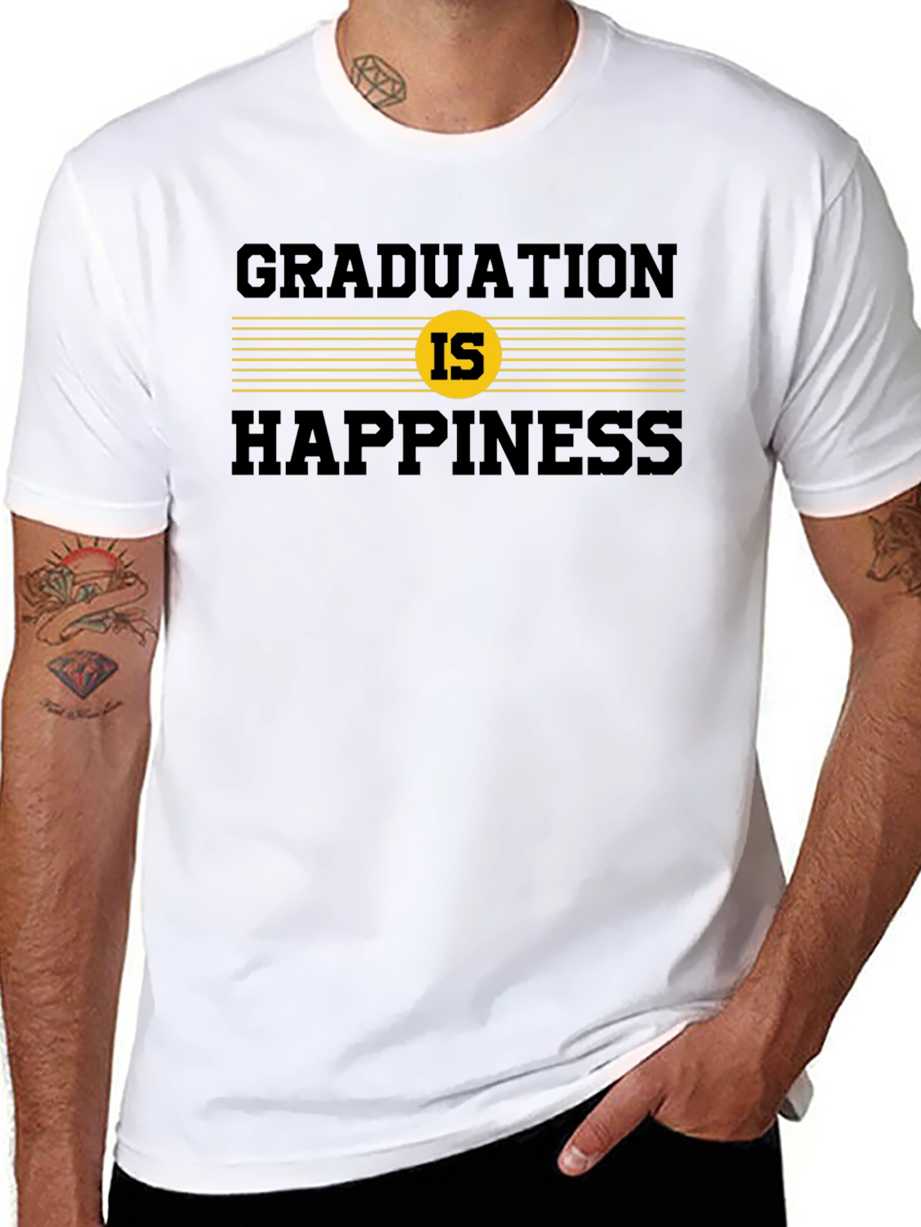 Graduation is Happiness Graphic Tee