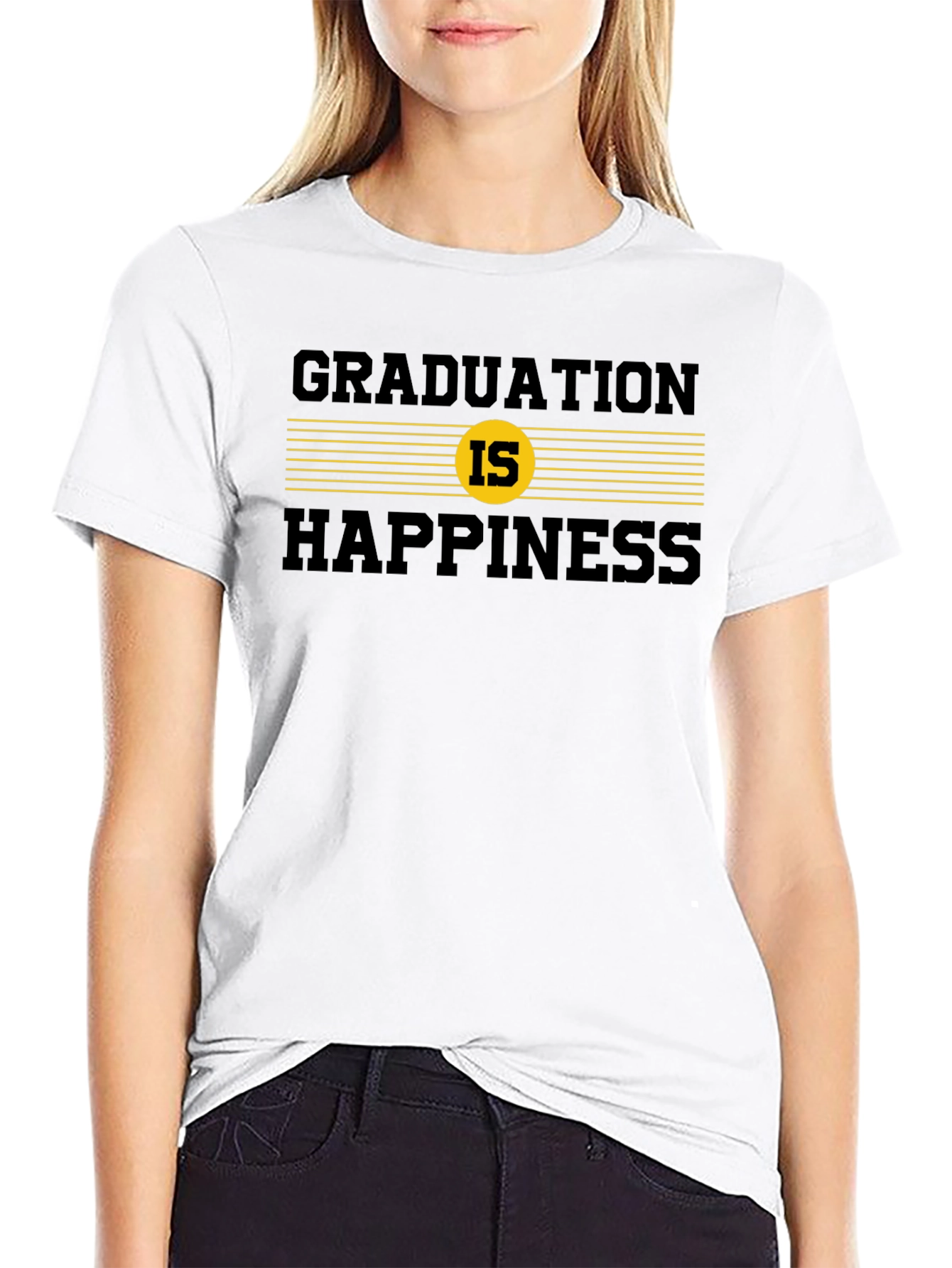 Graduation is Happiness Graphic Tee