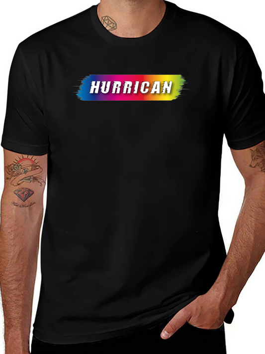 Hurricane Graphic T-Shirt - Vibrant Design