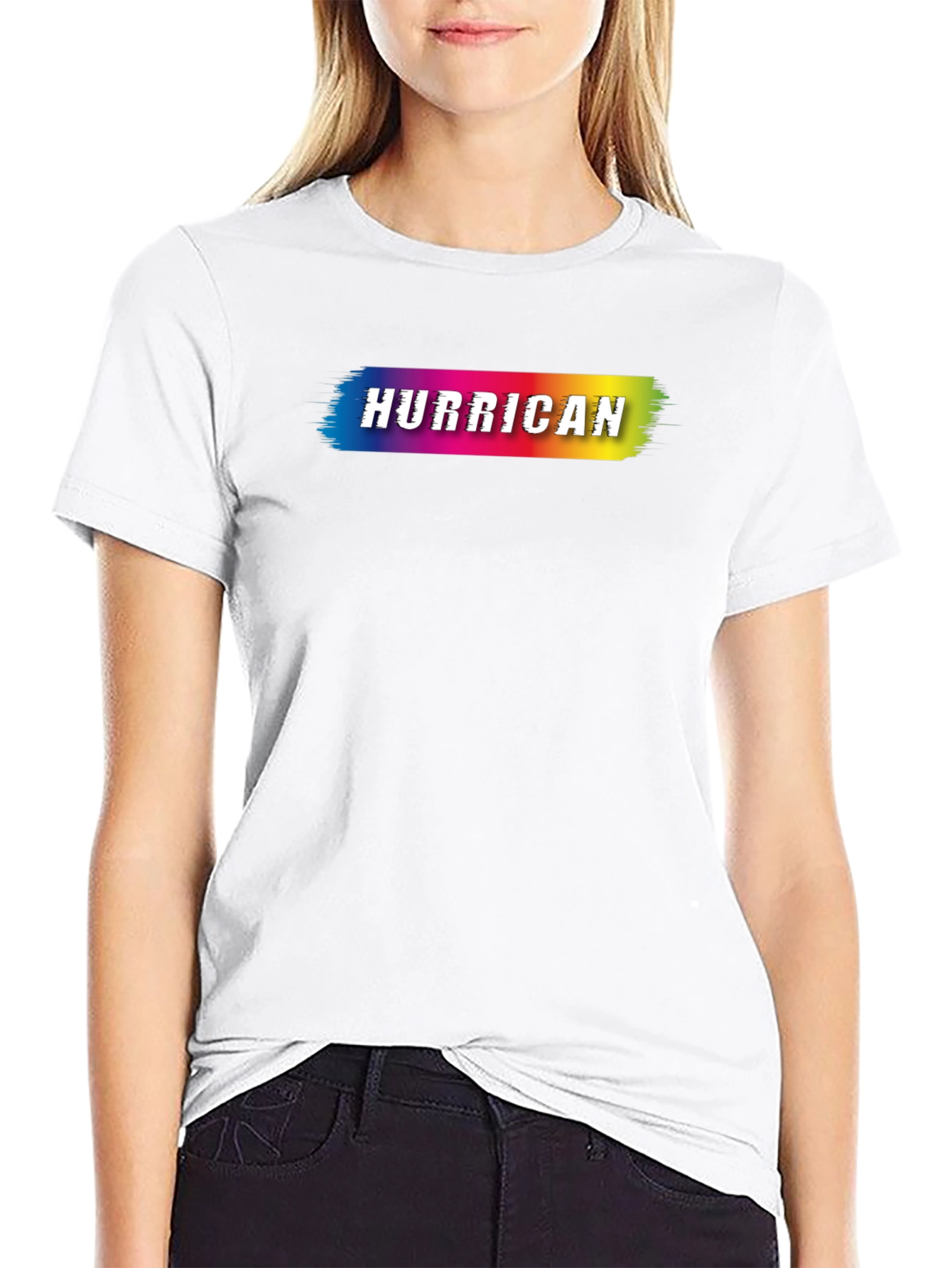 Hurricane Graphic T-Shirt - Vibrant Design