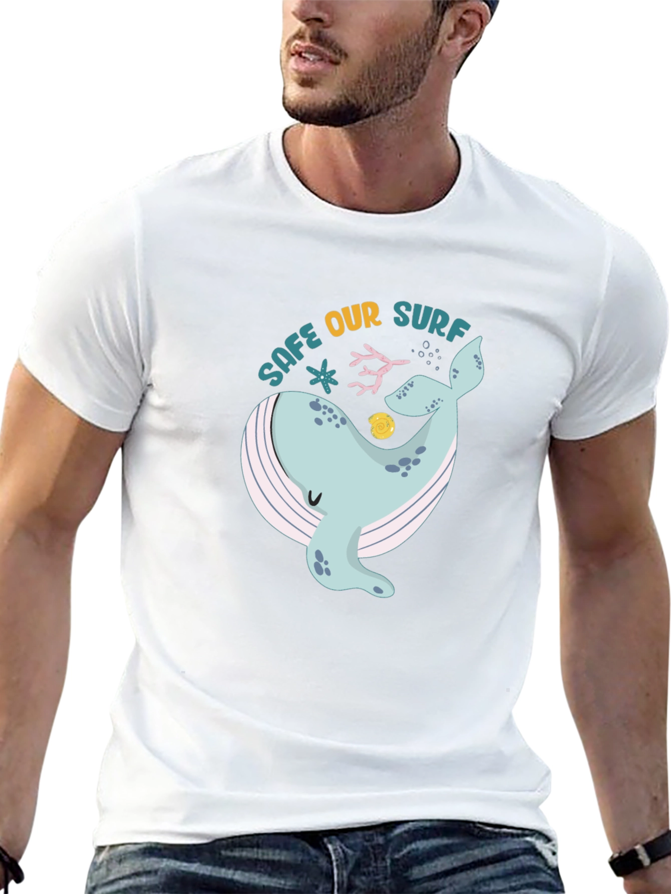 Save Our Surf Whale Graphic Tee