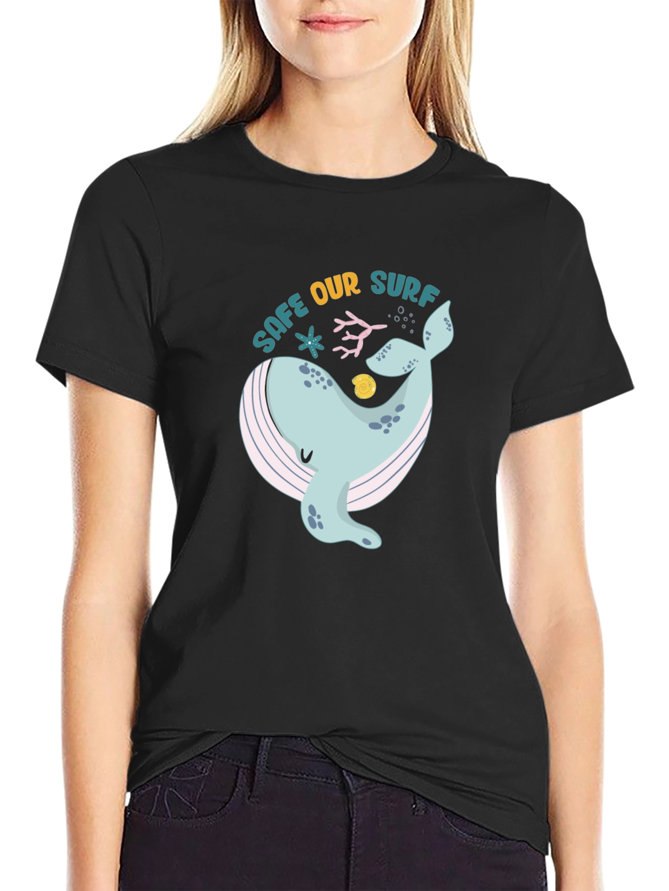 Save Our Surf Whale Graphic Tee