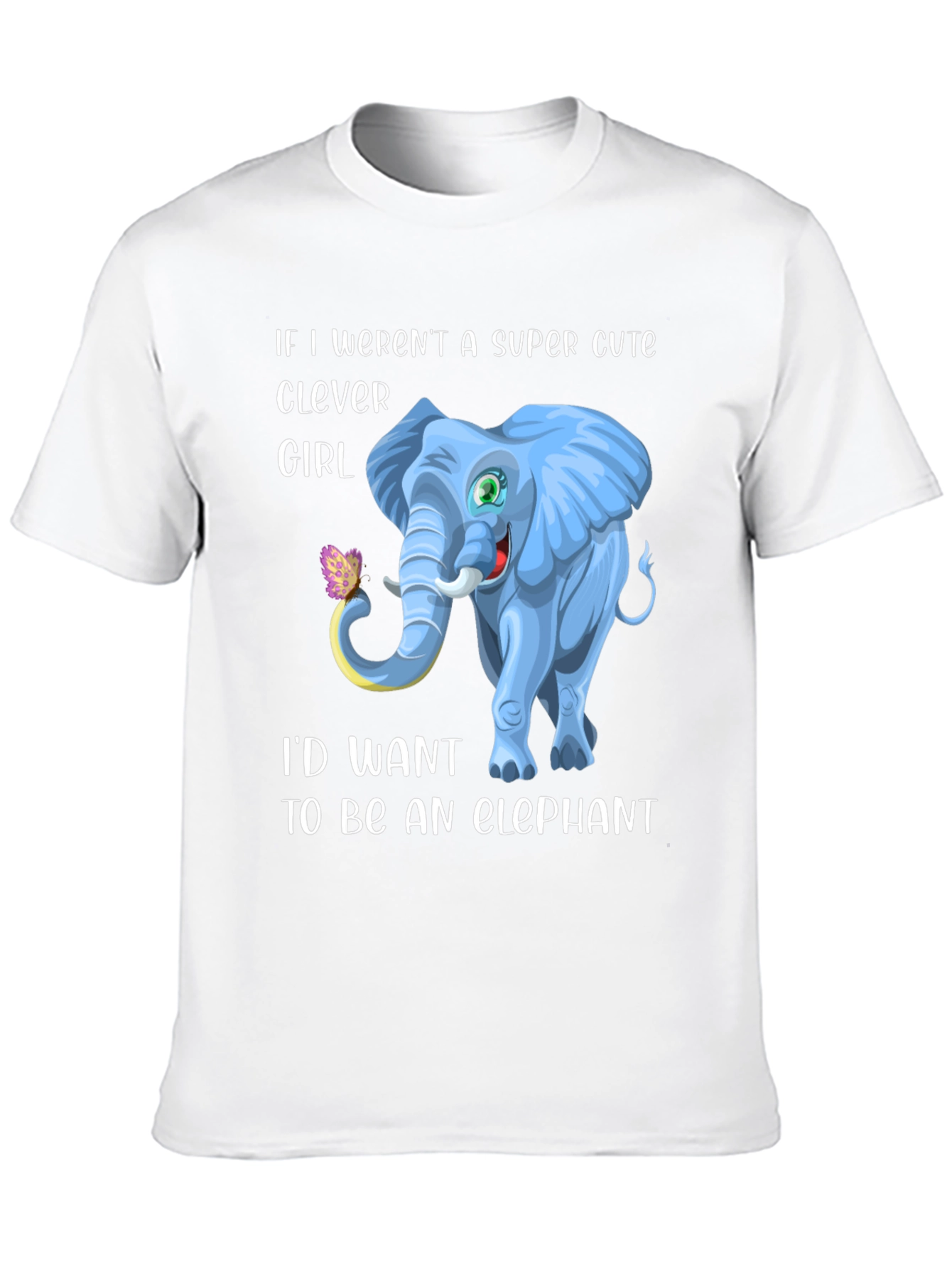 Cute Elephant Girl T-Shirt