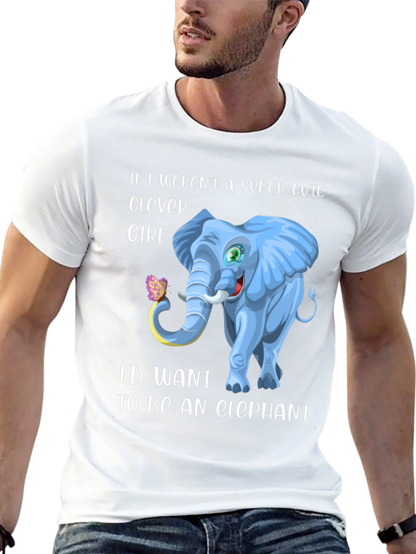 Cute Elephant Girl T-Shirt