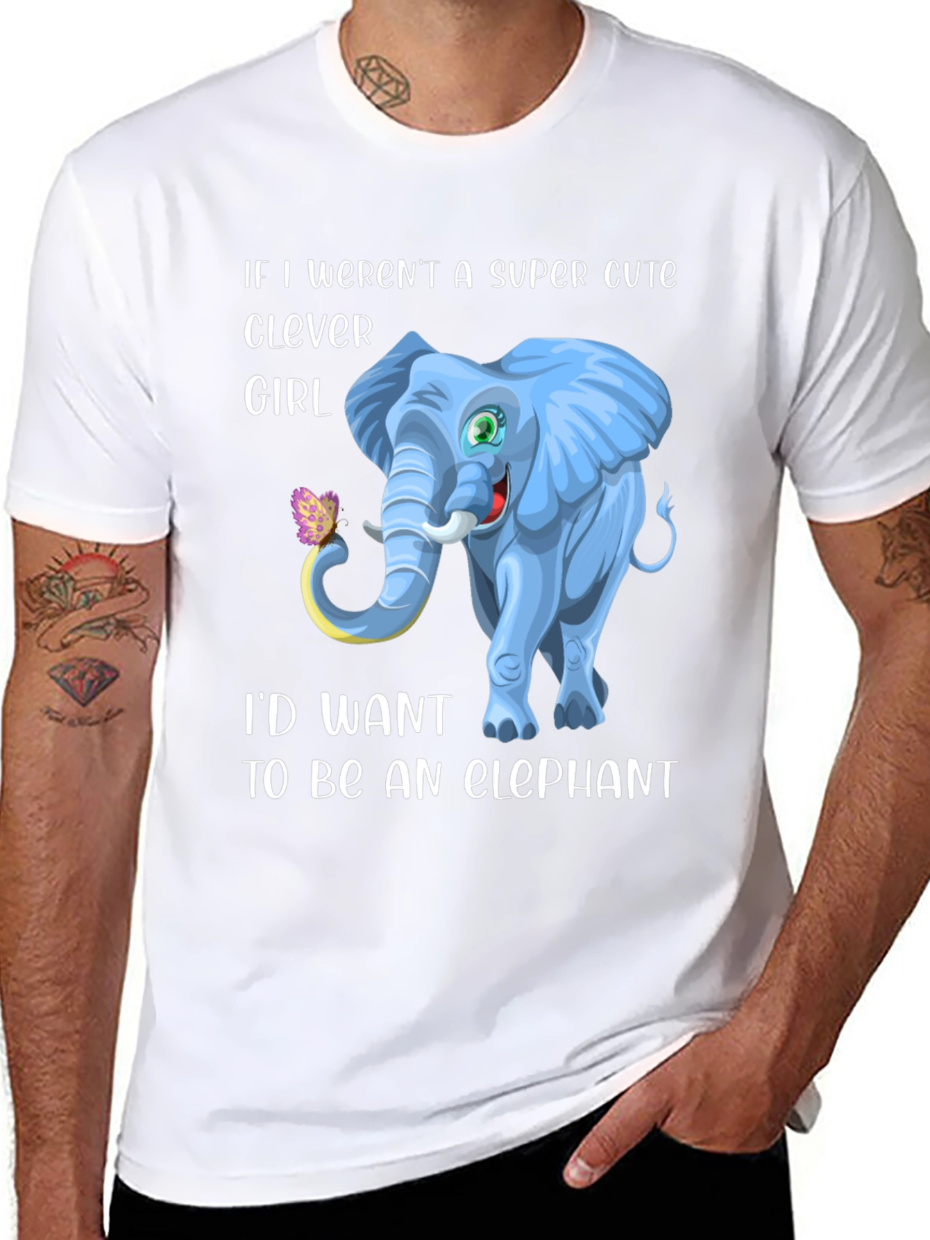 Cute Elephant Girl T-Shirt