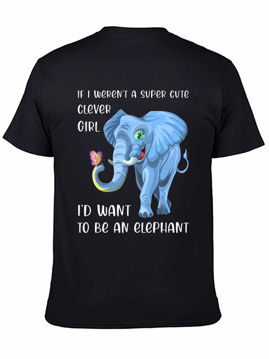 Cute Elephant Girl T-Shirt