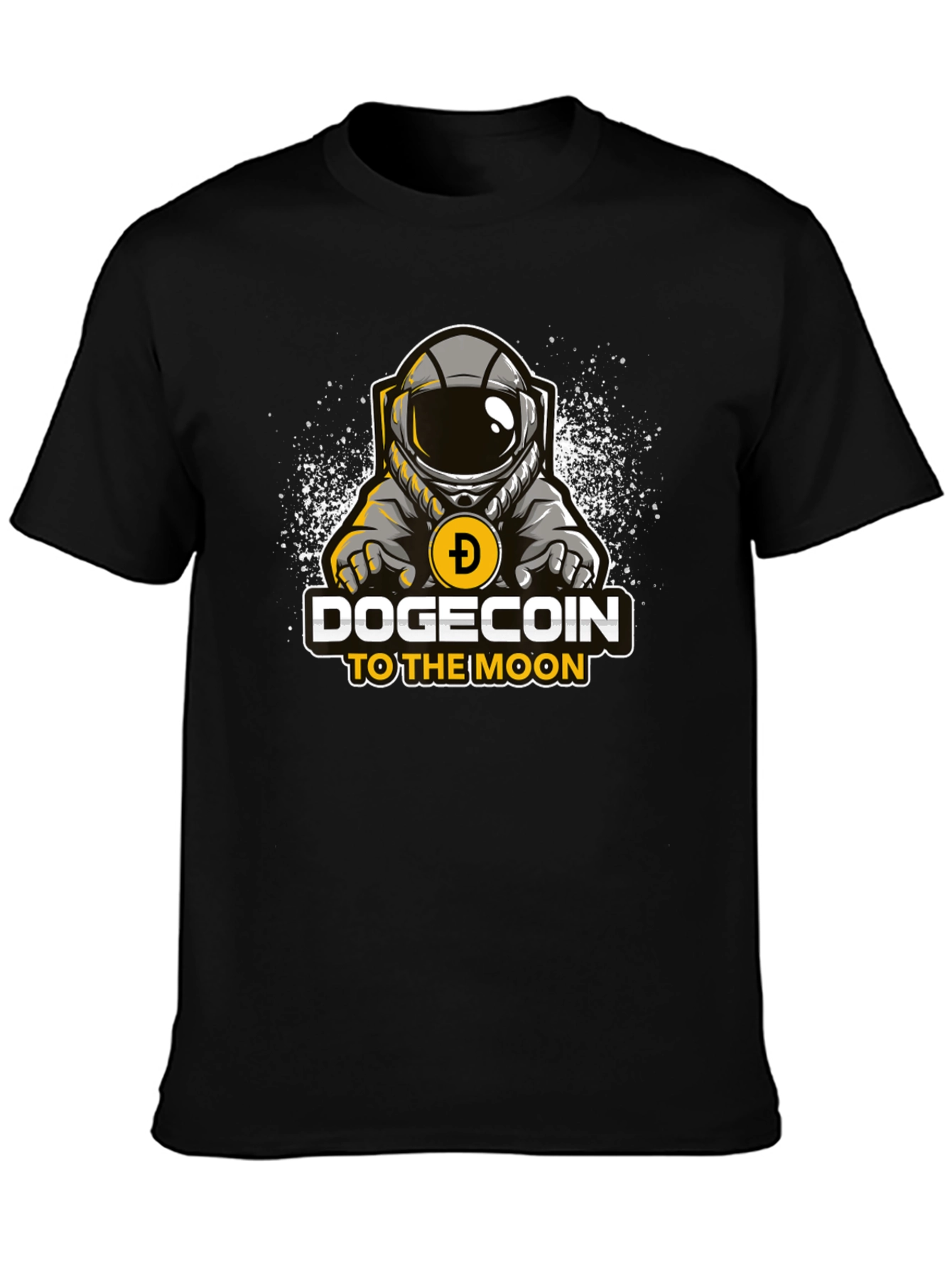 Dogecoin To The Moon Graphic T-Shirt