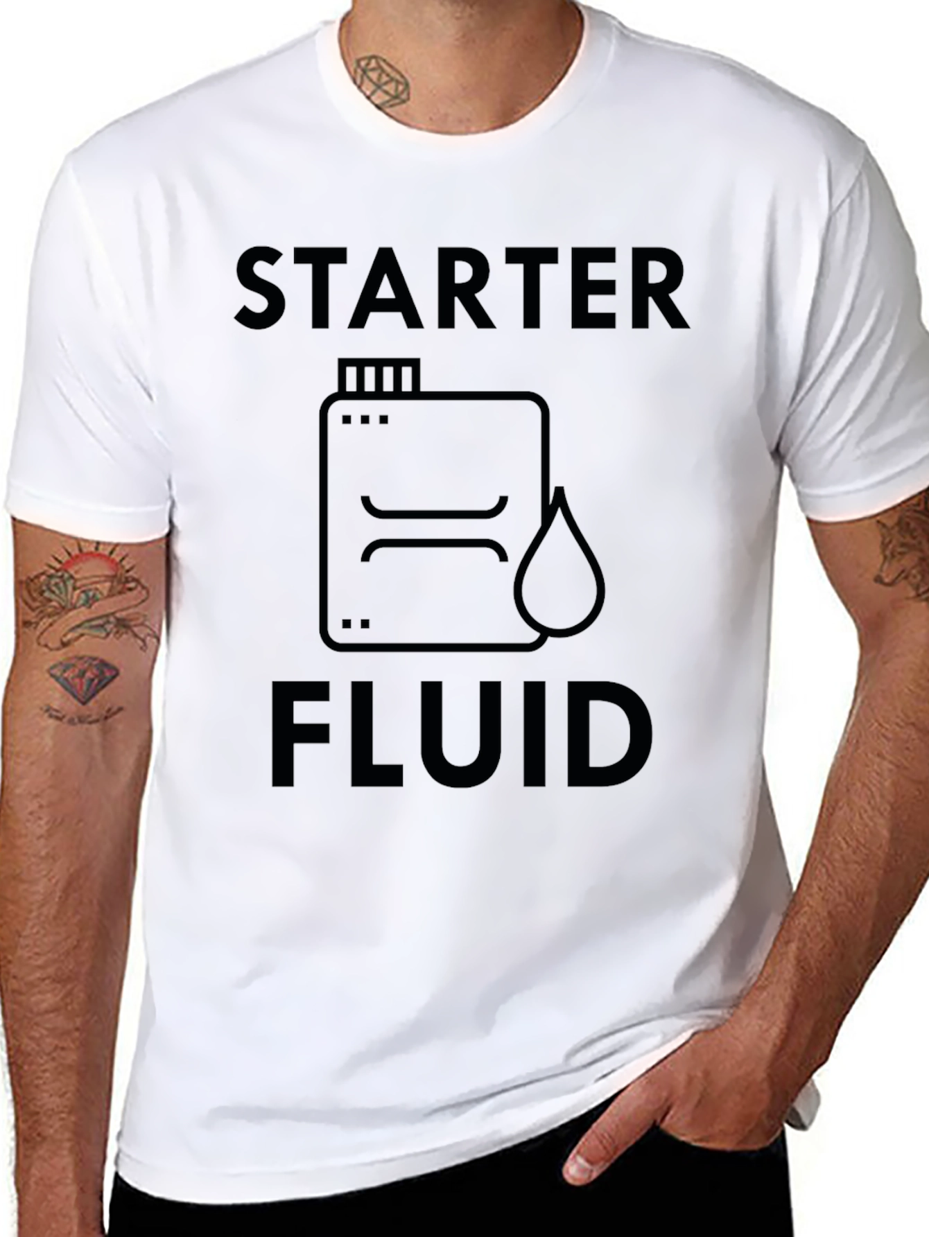 Starter Fluid Graphic Tee