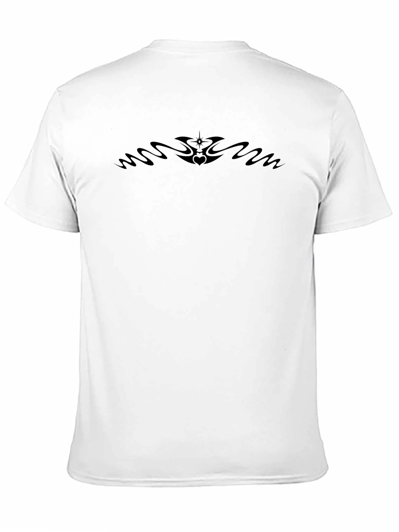 Stylish Black Graphic Print T-Shirt