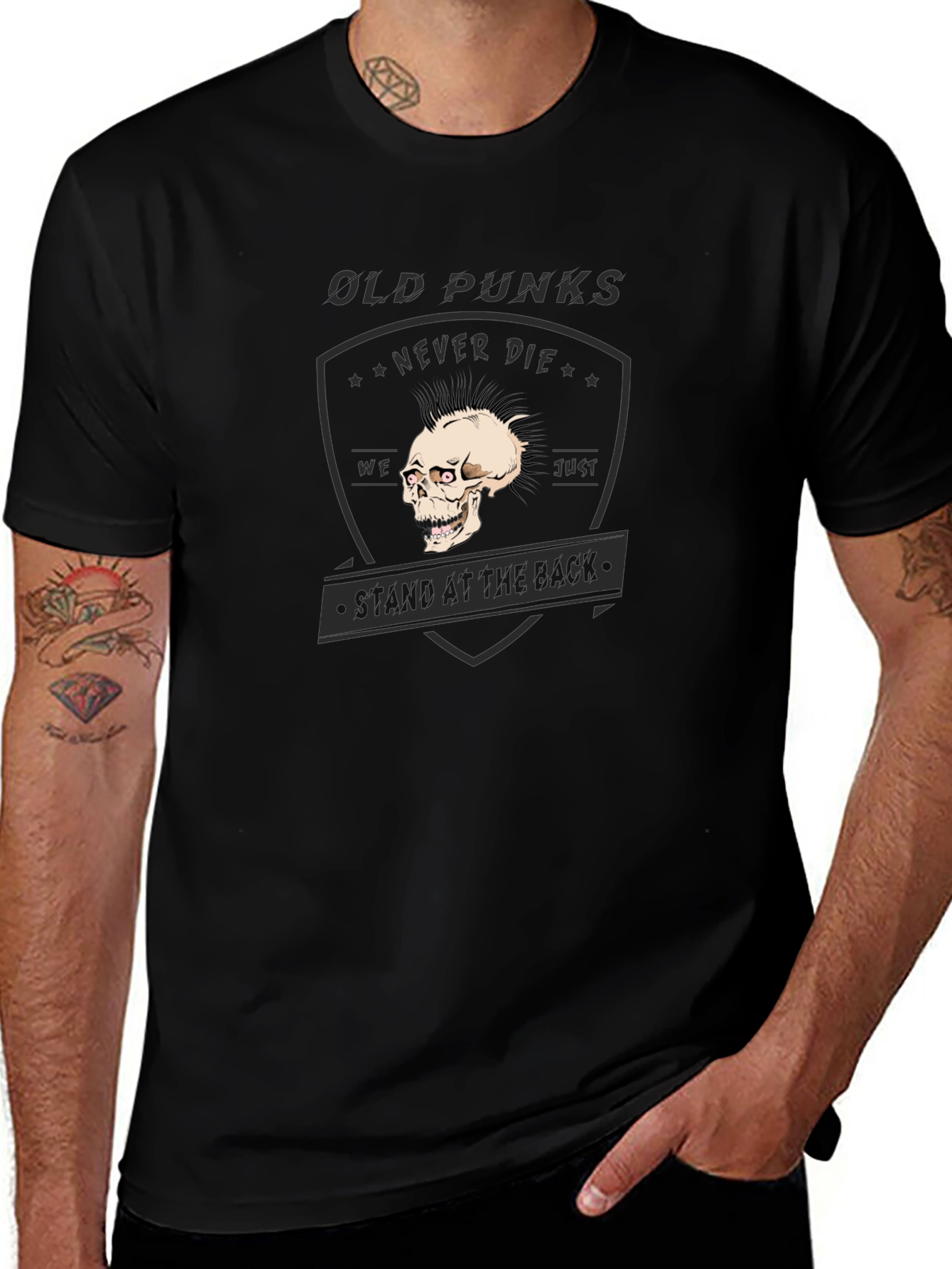 Old Punks Graphic T-Shirt