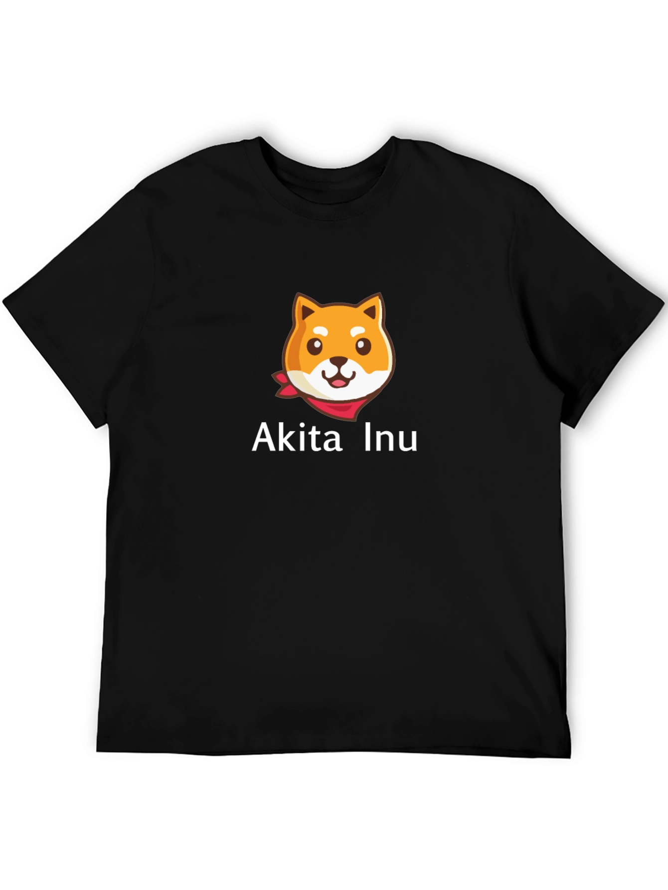 Akita Inu Dog T-Shirt - Black Graphic Tee