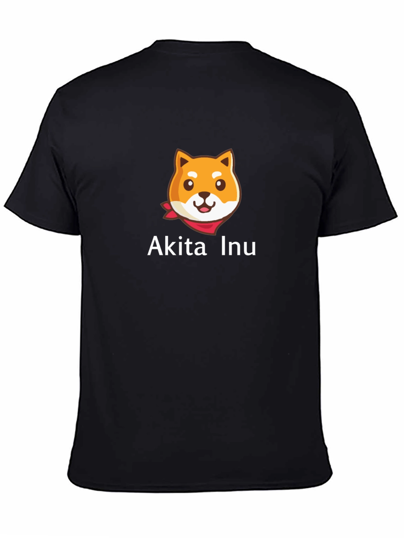 Akita Inu Dog T-Shirt - Black Graphic Tee
