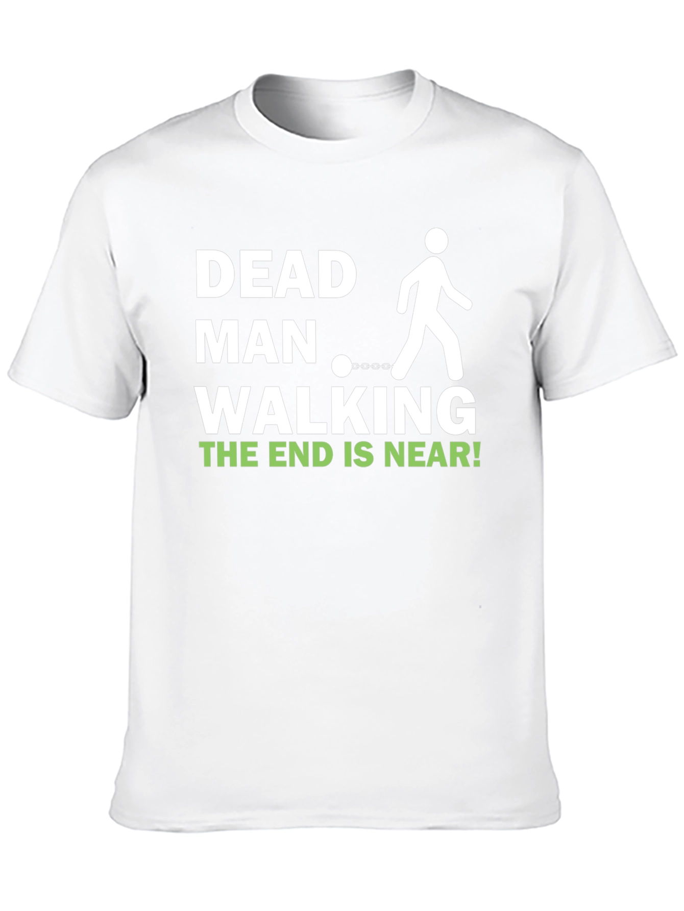 Dead Man Walking T-Shirt - Dark Humor Tee