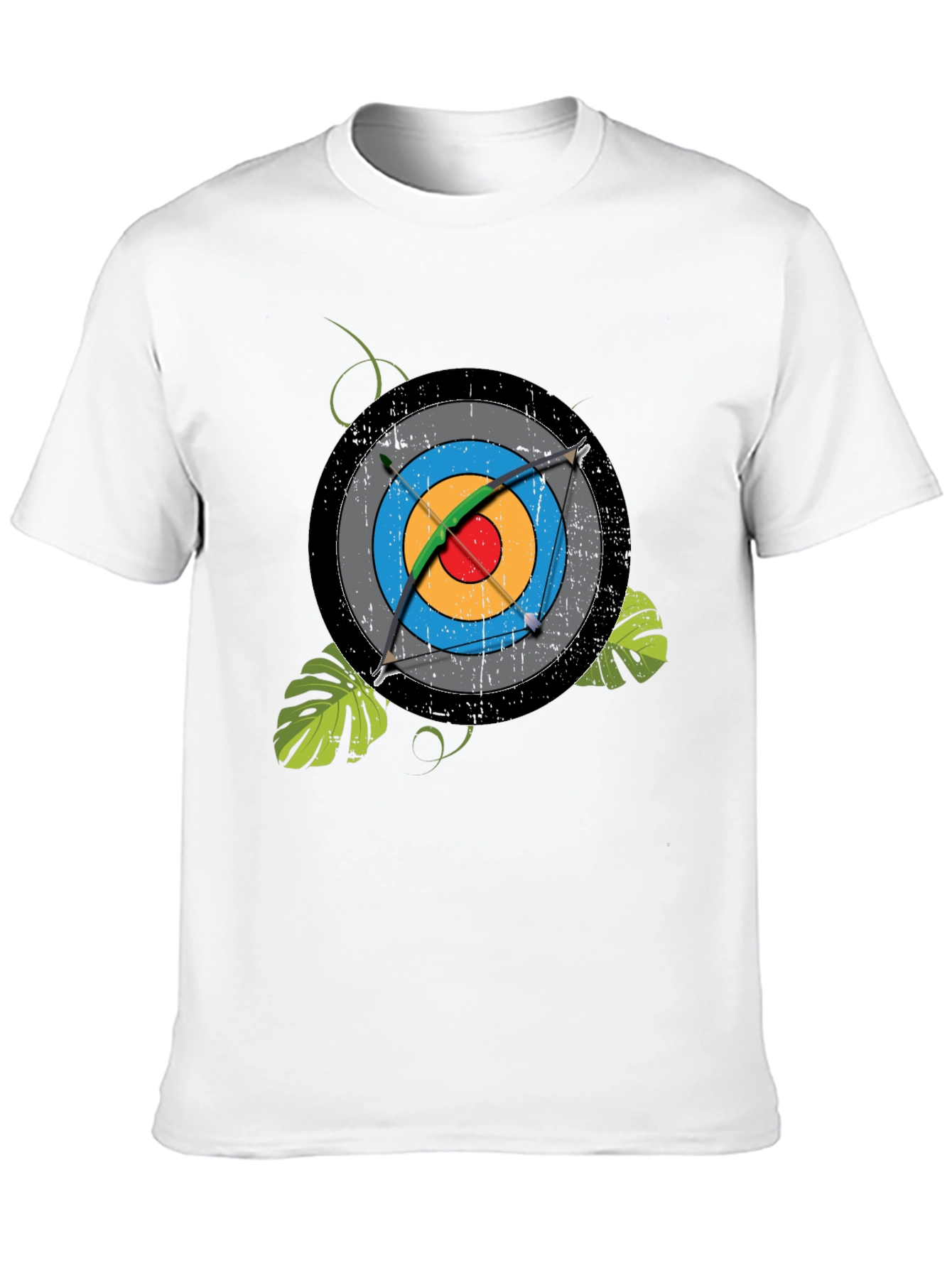 Archery Target Graphic Tee - Black