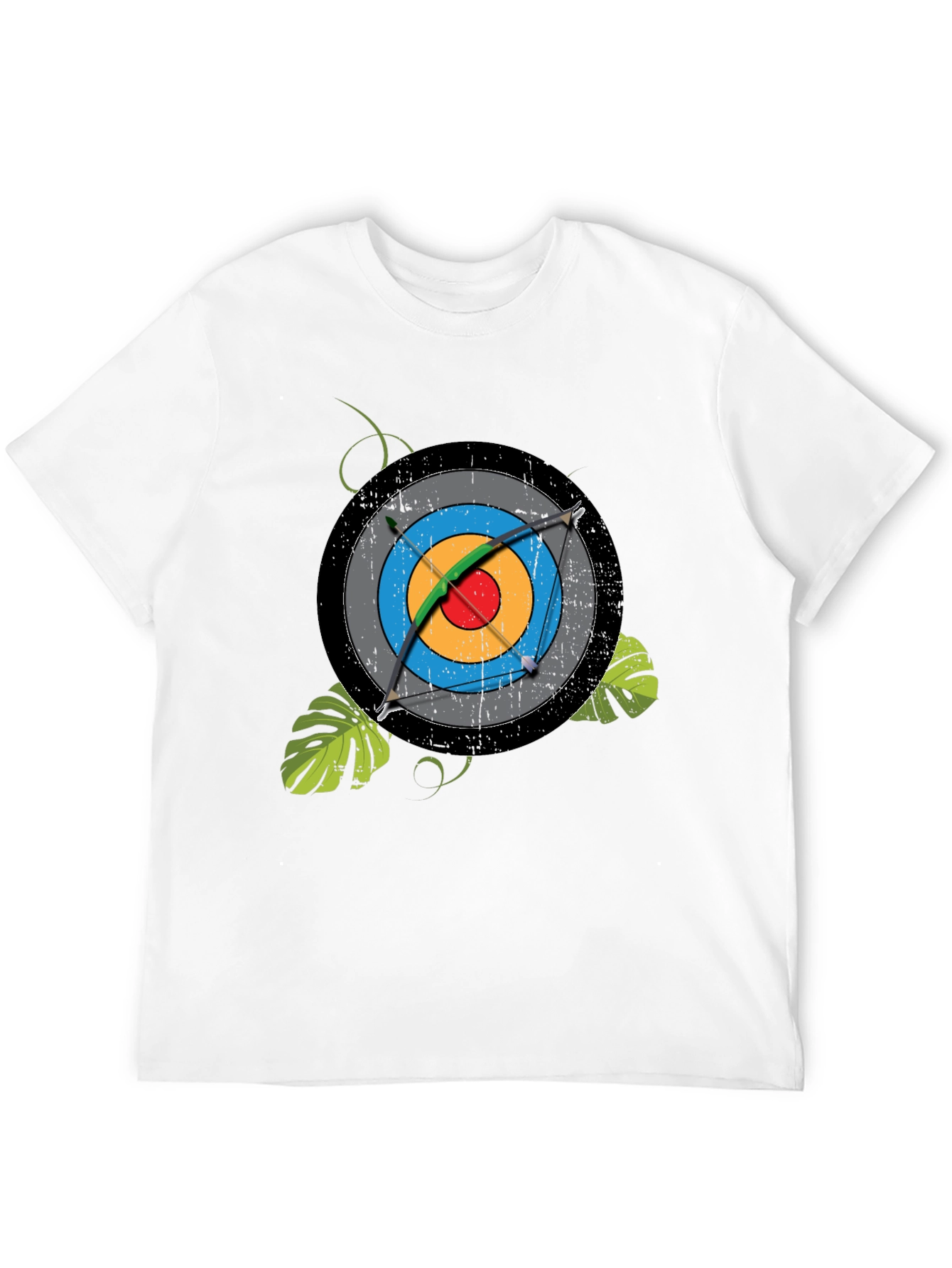 Archery Target Graphic Tee - Black