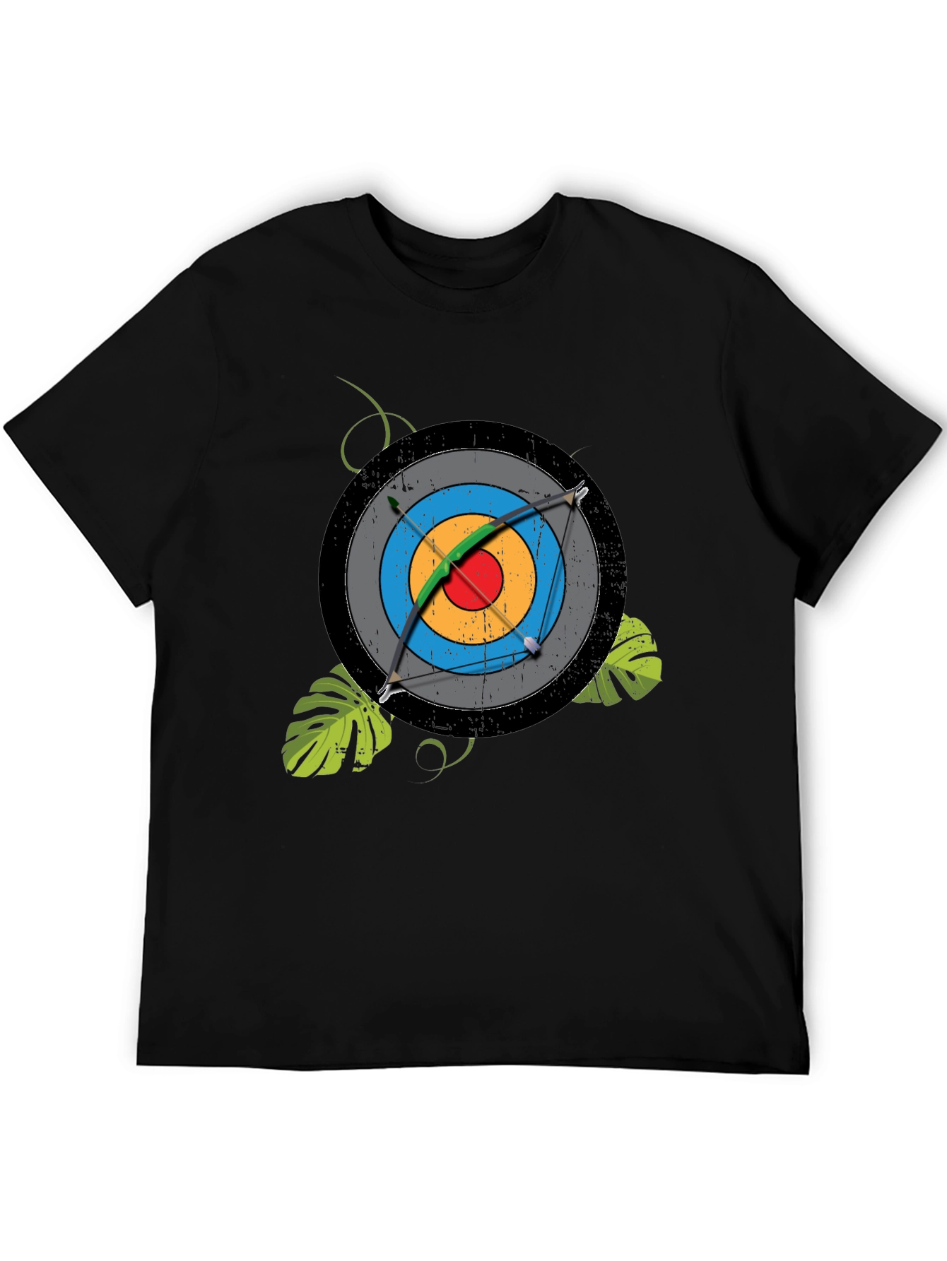 Archery Target Graphic Tee - Black