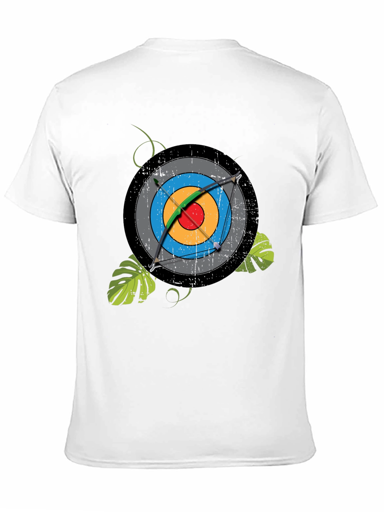 Archery Target Graphic Tee - Black