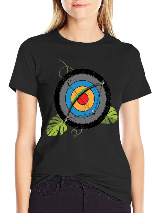 Archery Target Graphic Tee - Black