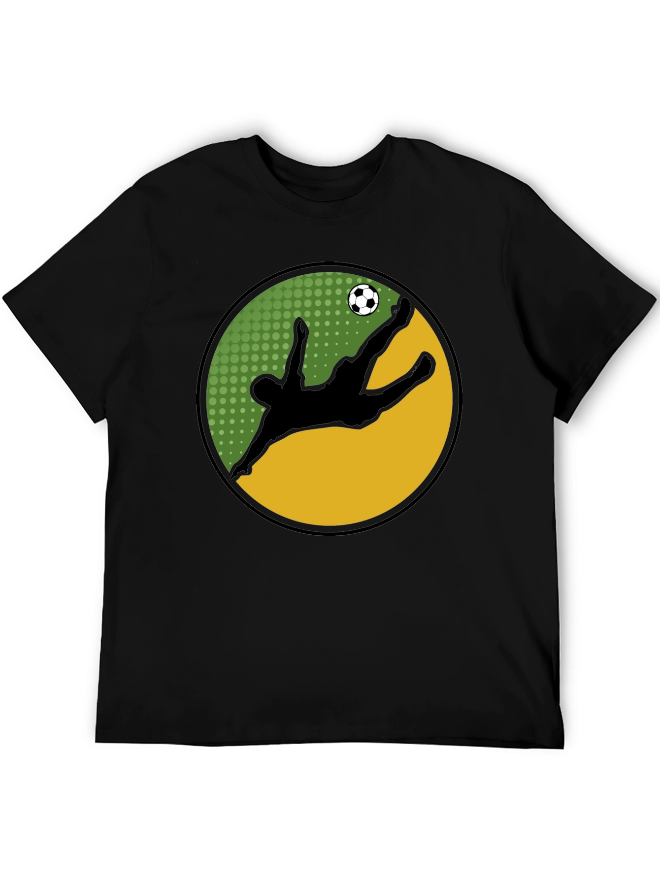 Soccer Kick Graphic Tee - Stylish Cotton T-Shirt