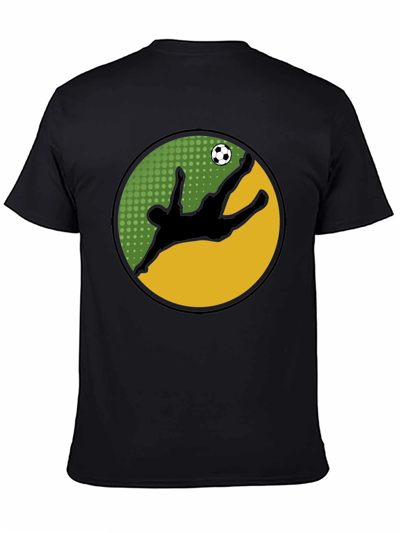 Soccer Kick Graphic Tee - Stylish Cotton T-Shirt