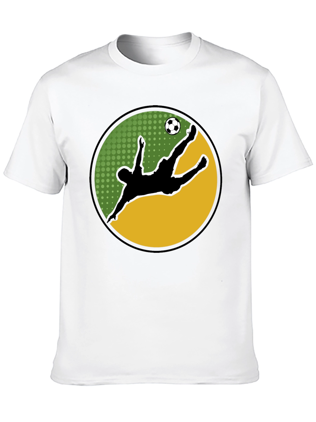 Soccer Kick Graphic Tee - Stylish Cotton T-Shirt