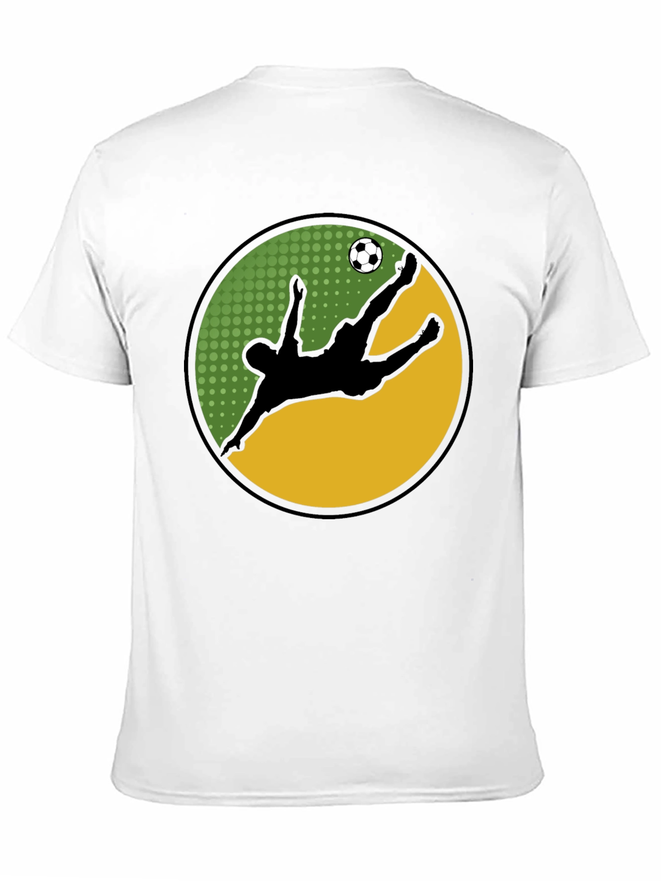 Soccer Kick Graphic Tee - Stylish Cotton T-Shirt