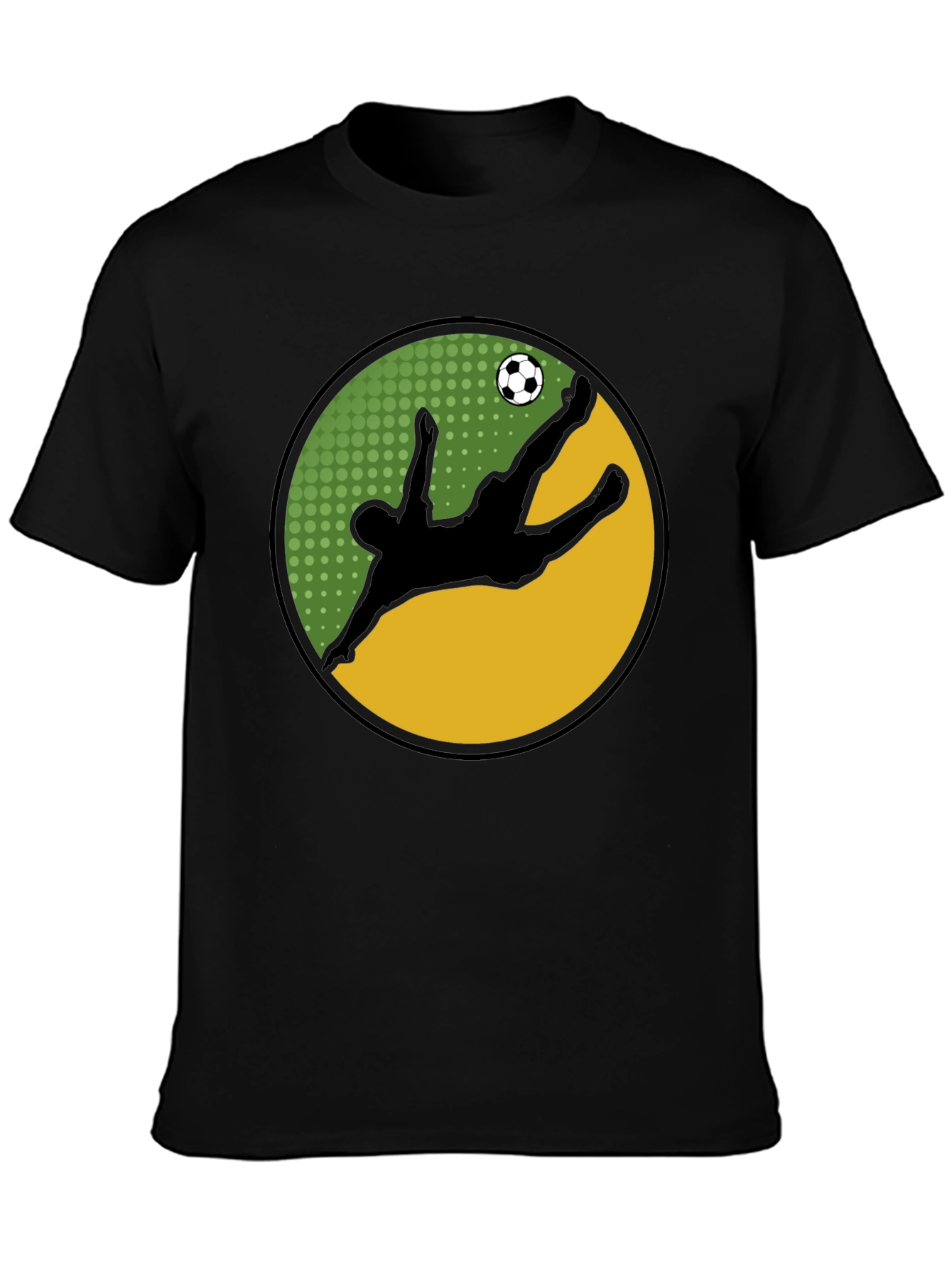 Soccer Kick Graphic Tee - Stylish Cotton T-Shirt