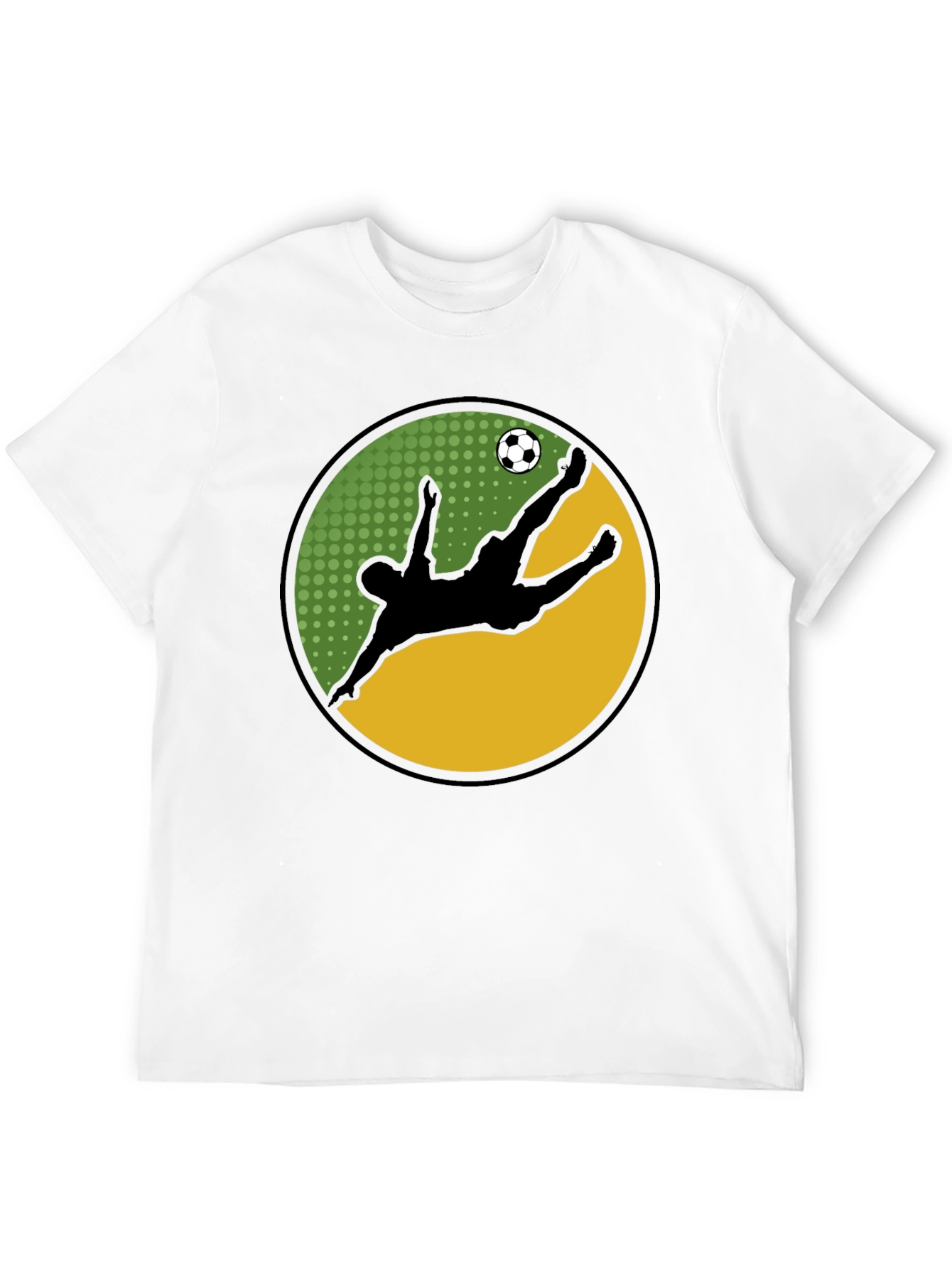 Soccer Kick Graphic Tee - Stylish Cotton T-Shirt