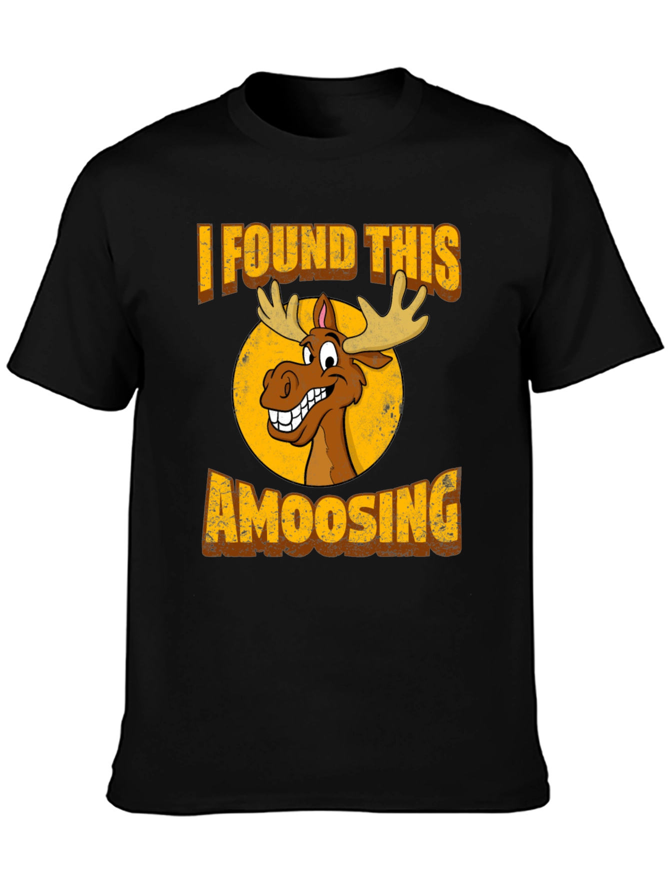 Amoosing T-Shirt: Funny Moose Graphic Tee