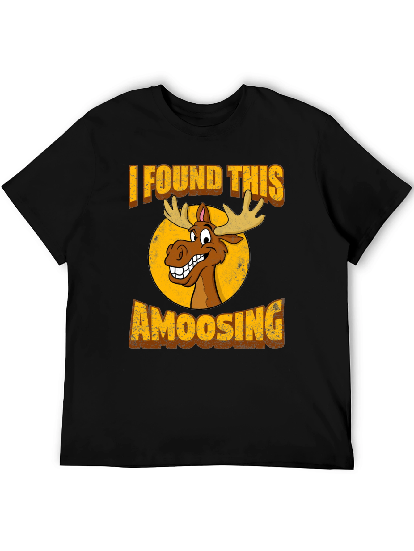 Amoosing T-Shirt: Funny Moose Graphic Tee