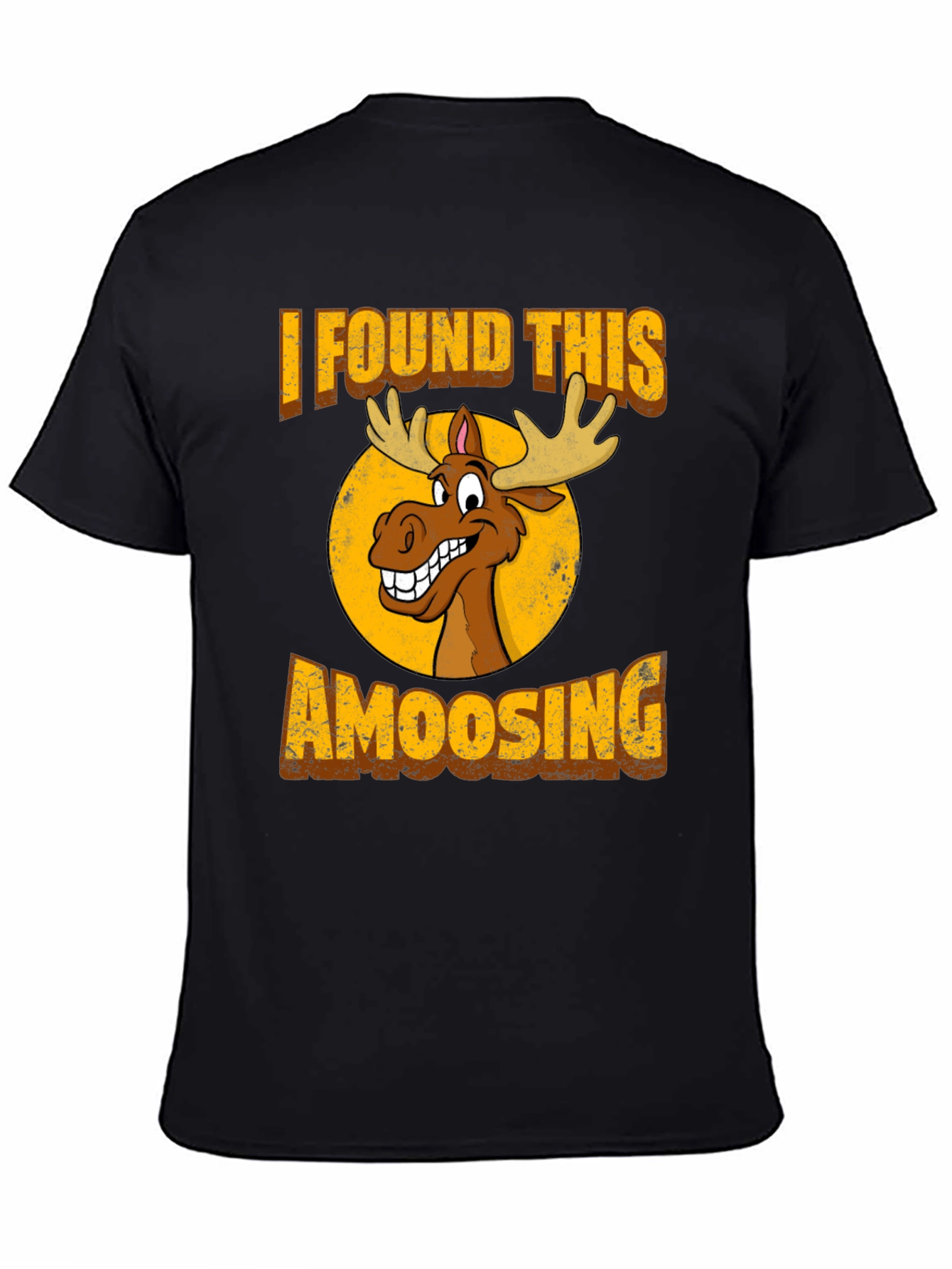 Amoosing T-Shirt: Funny Moose Graphic Tee