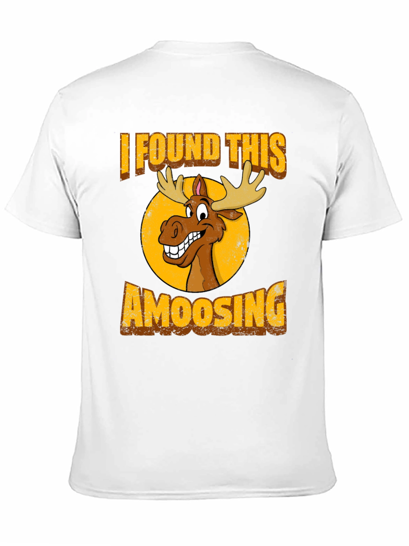Amoosing T-Shirt: Funny Moose Graphic Tee