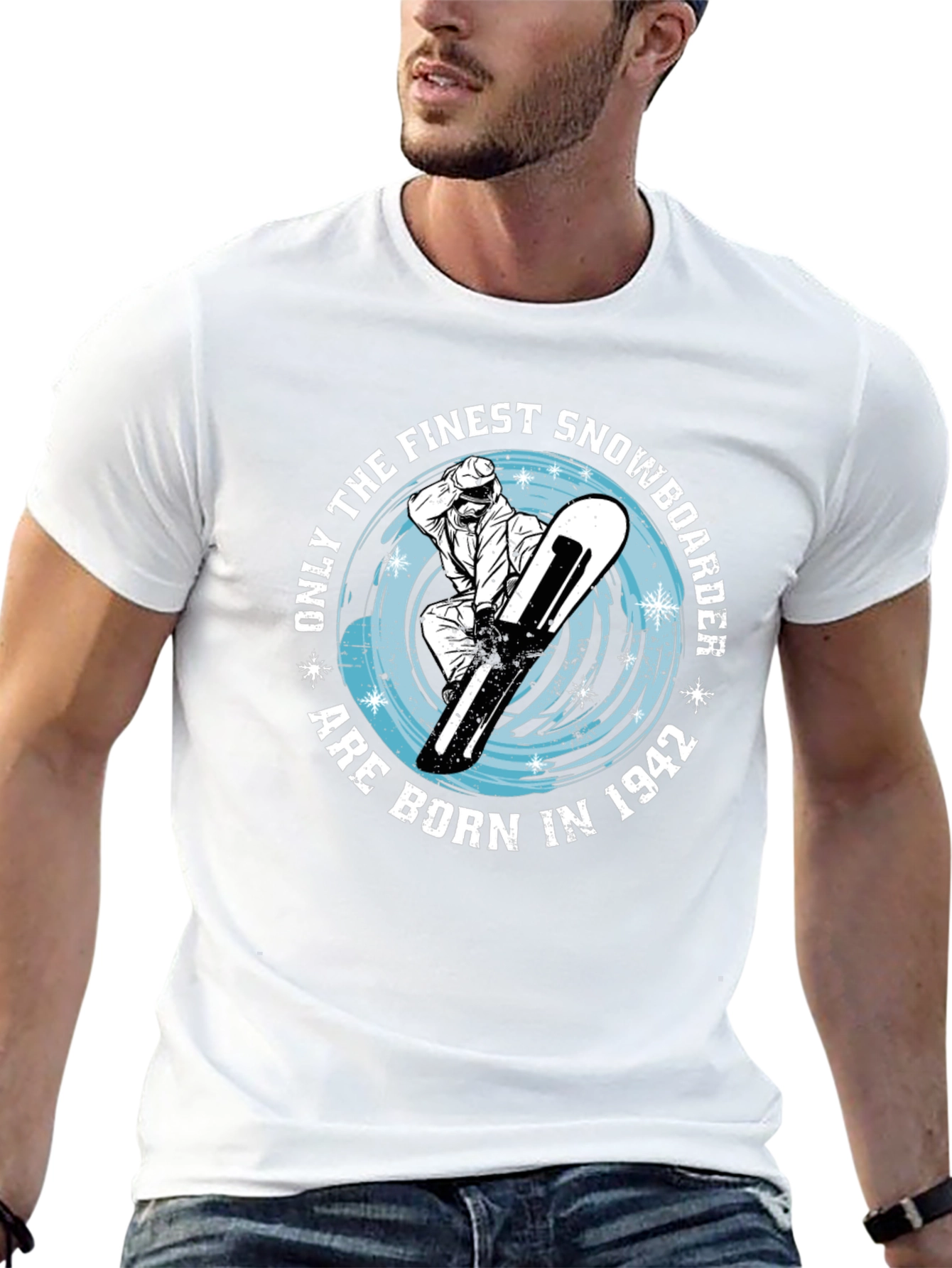Finest Snowboarder Born in 1942 T-Shirt